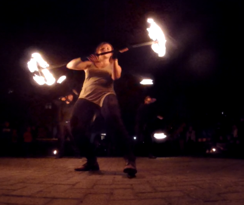 September 2019: Stadtteilfest Jena West mit "Children of Flow"